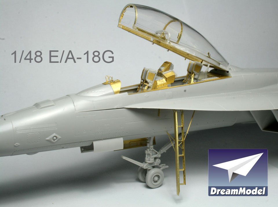 1/48 E/A-18G 咆哮者电子攻击机改造蚀刻片(配长谷川) - 点击图像关闭