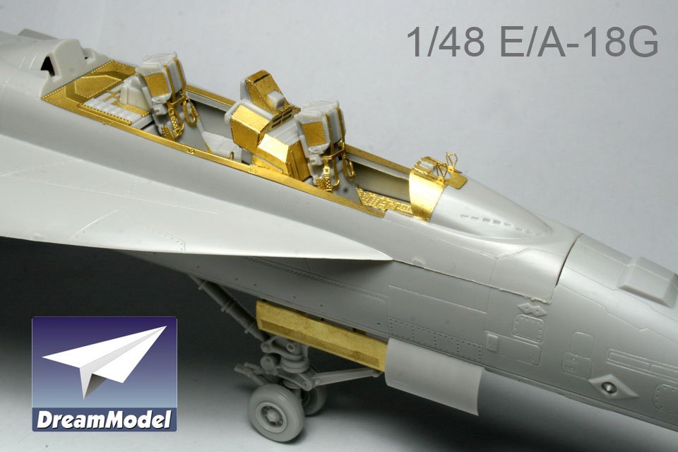 1/48 E/A-18G 咆哮者电子攻击机改造蚀刻片(配长谷川) - 点击图像关闭