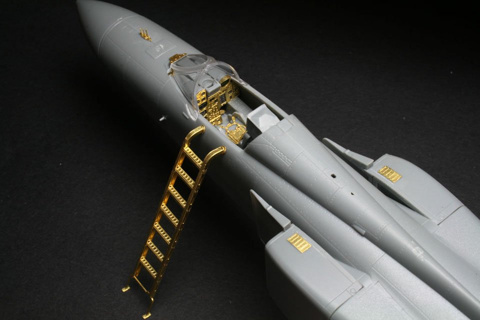 1/48 J-8II 歼-8长须鲸战斗机改造蚀刻片(配小号手)