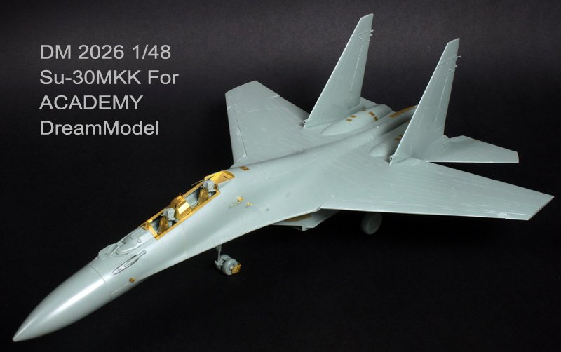 1/48 Su-30MKK 侧卫战斗机改造蚀刻片(配爱德美) - 点击图像关闭