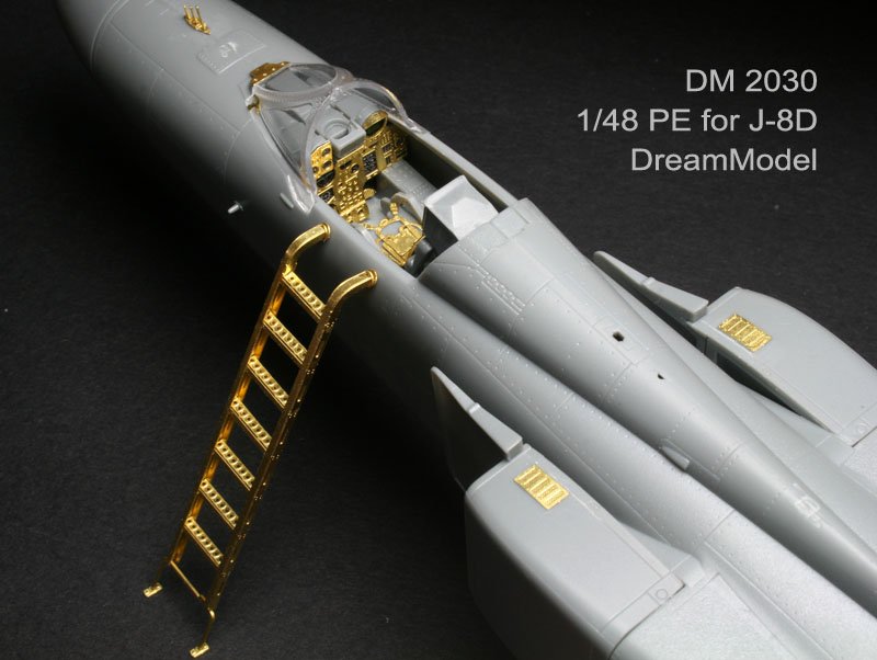 1/48 J-8D 歼-8长须鲸战斗机改造蚀刻片(配小号手) - 点击图像关闭