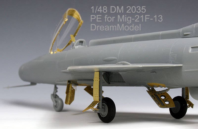 1/48 MiG-21F-13 鱼窝战斗机改造蚀刻片(配小号手) - 点击图像关闭