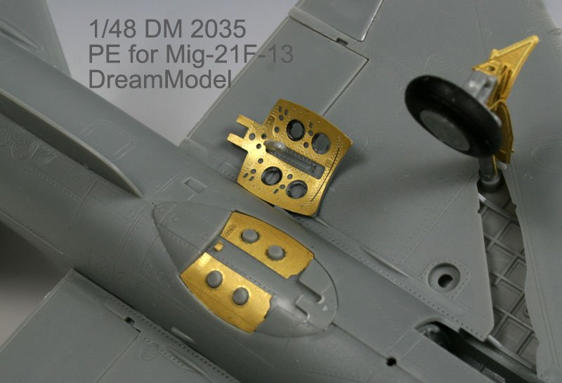 1/48 MiG-21F-13 鱼窝战斗机改造蚀刻片(配小号手) - 点击图像关闭
