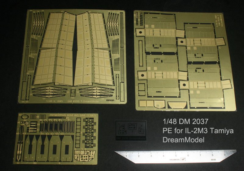 1/48 IL-2M3 伊尔2对地攻击机改造蚀刻片(配田宫)