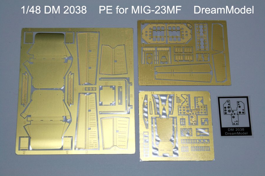 1/48 MiG-23MF 鞭挞者B型战斗机改造蚀刻片(配小号手) - 点击图像关闭