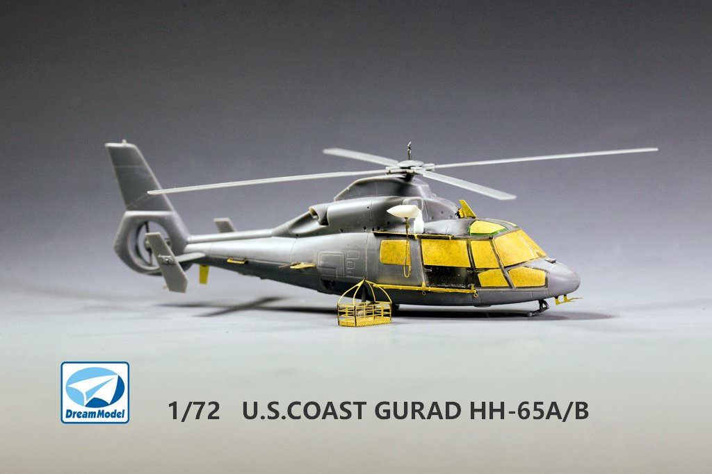 1/72 现代美国海岸警卫队 HH-65A/B 海豚直升机 - 点击图像关闭