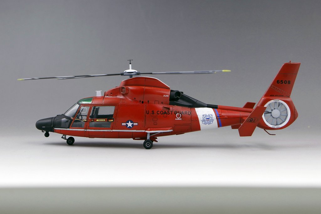 1/72 现代美国海岸警卫队 HH-65C/D 海豚通用直升机