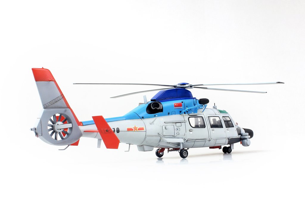 1/72 现代中国 Z-9DJ 直9航母搜救直升机