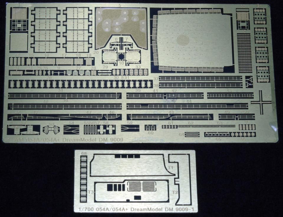 1/700 现代中国054A型导弹护卫舰改造蚀刻片(配梦模型) - 点击图像关闭