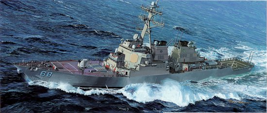 1/350 现代美国 DDG-68 沙利文号驱逐舰