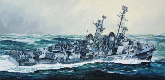 1/350 二战美国 DD-742 法兰诺仕号驱逐舰