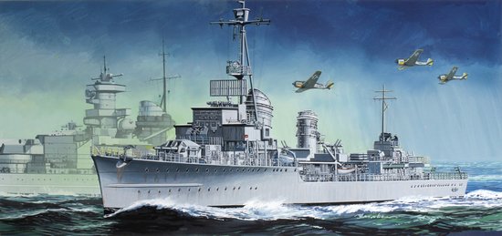 1/350 二战德国 Z-38 驱逐舰