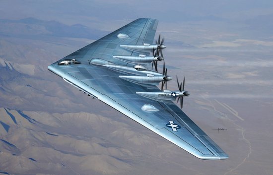 1/200 现代美国 XB-35 飞翼试验性重型轰炸机