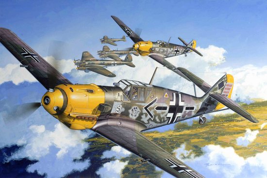 1/32 二战德国 Bf109E-4 梅塞施米特战斗机 - 点击图像关闭