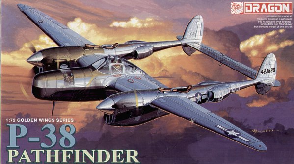 1/72 二战美国 P-38 探路者轰炸先导机