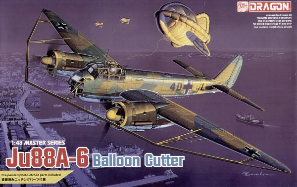 1/48 二战德国 Ju88A-6 容克气球截击机 1/48 二战德国 Ju88A-6 容克气球截击机