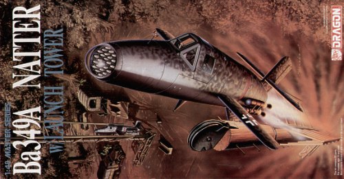 1/48 二战德国 Ba349A 大毒蛇火箭截击机
