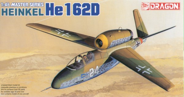 1/48 二战德国 He162D 火蜥蜴战斗机