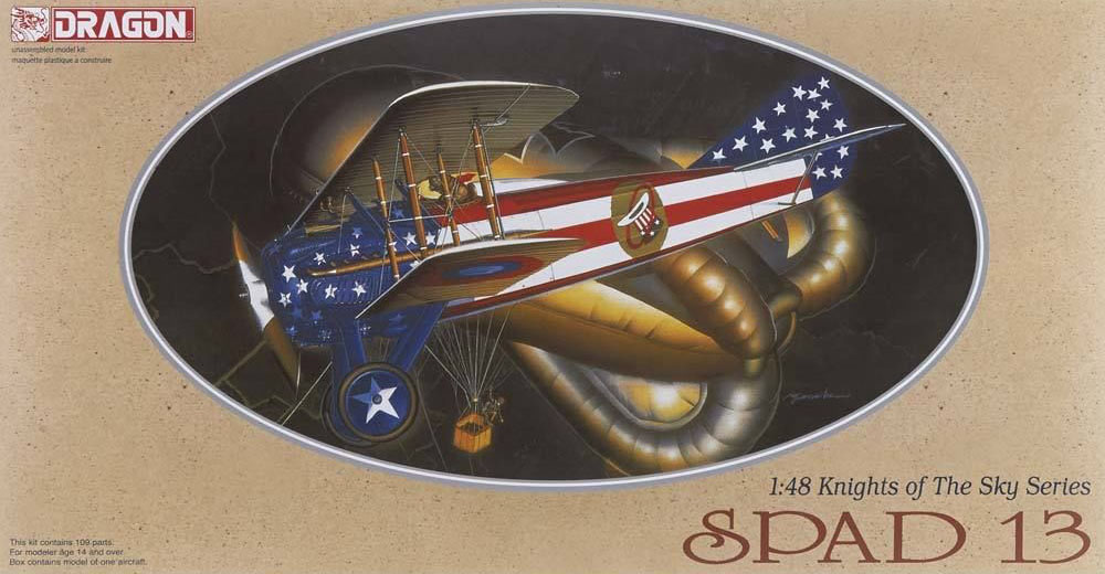 1/48 一战法国斯帕德13双翼战斗机 - 点击图像关闭