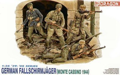 1/35 二战德国伞兵"蒙特卡西诺1944年" - 点击图像关闭