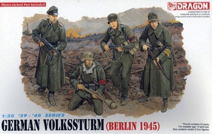 1/35 二战德国国民掷弹兵"柏林1945年" - 点击图像关闭
