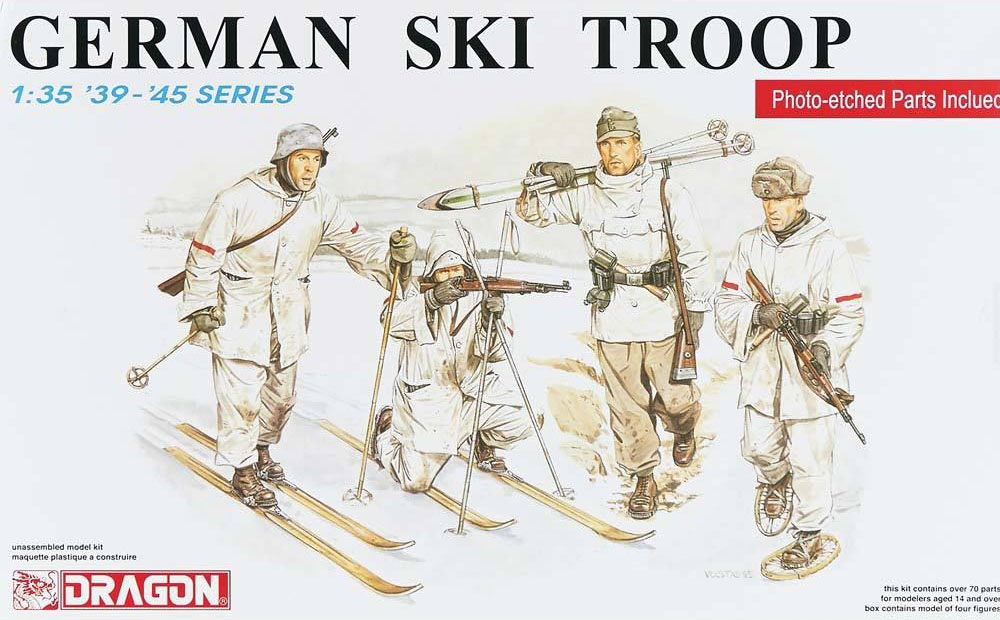 1/35 二战德国滑雪队 - 点击图像关闭