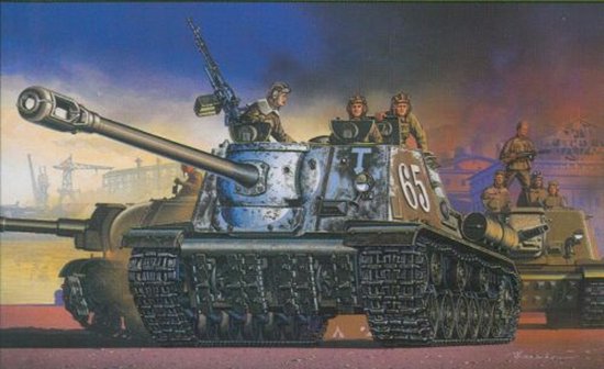 1/35 二战苏联 JSU-122S/152 坦克歼击车 - 点击图像关闭