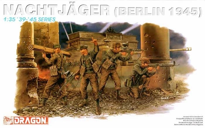 1/35 二战德国夜袭突击队"柏林1945年"