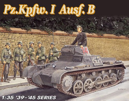 1/35 二战德国一号战车B型 - 点击图像关闭