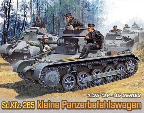 1/35 二战德国一号指挥坦克 1/35 二战德国一号指挥坦克
