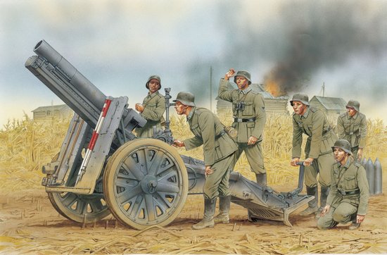 1/35 二战德国重步兵炮(15cm SIG 33) - 点击图像关闭