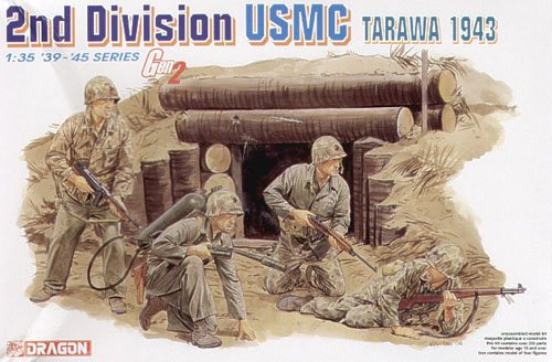 1/35 二战美国海军陆战队第2师"塔拉瓦1943年"