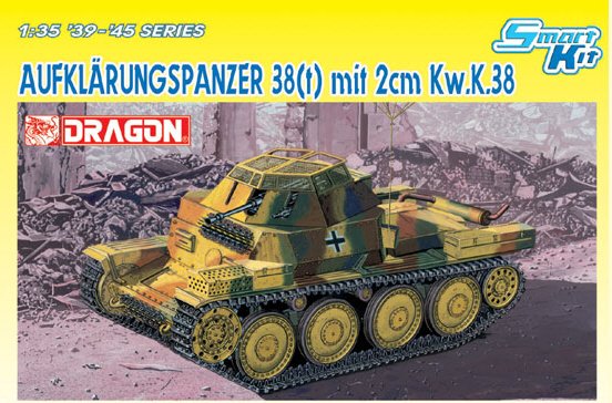 1/35 二战德国侦察坦克38(t)(2cm KwK 38) - 点击图像关闭