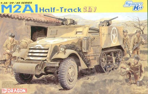 1/35 二战美国 M2A1 半履带装甲车
