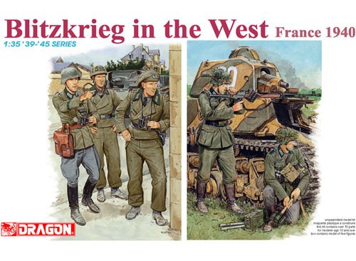 1/35 二战德国步兵"西部闪电战,法国1940年" - 点击图像关闭