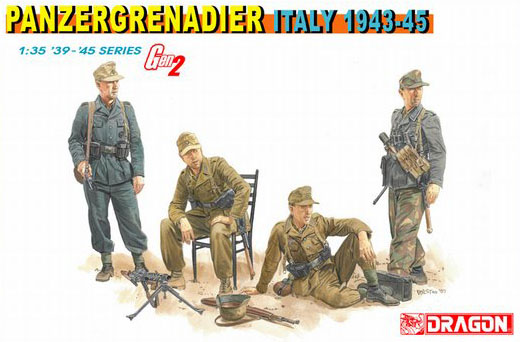 1/35 二战德国装甲掷弹兵"意大利1943-45年" - 点击图像关闭