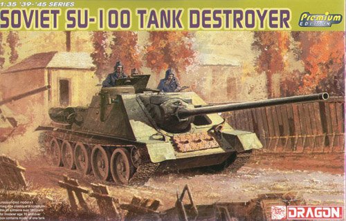1/35 二战苏联 SU-100 坦克歼击车 - 点击图像关闭