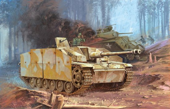 1/35 二战德国三号突击炮G型初期生产型 1/35 二战德国三号突击炮G型初期生产型