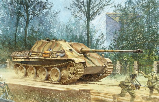 1/35 二战德国猎豹坦克歼击车G1型后期生产型 1/35 二战德国猎豹坦克歼击车G1型后期生产型