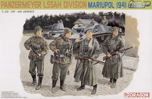 1/35 二战德国装甲梅耶"LAH师,马里乌波尔1941年" - 点击图像关闭