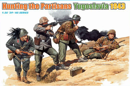 1/35 二战德国狩猎游击队"南斯拉夫1943年" - 点击图像关闭