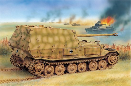 1/35 二战德国斐迪南坦克歼击车"库尔斯克1943年" 1/35 二战德国斐迪南坦克歼击车"库尔斯克1943年"