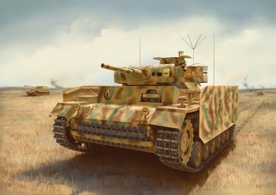 1/35 二战德国三号指挥战车J型(带车体侧装甲) 1/35 二战德国三号指挥战车J型(带车体侧装甲)