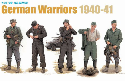 1/35 二战德国战士"1940-41年" 1/35 二战德国战士"1940-41年"
