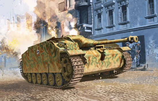 1/35 二战德国三号突击炮G型1943年12月生产型 - 点击图像关闭