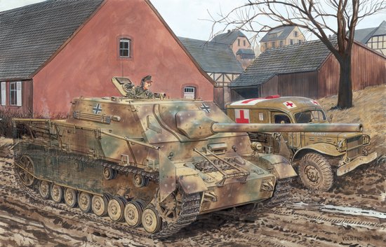 1/35 二战德国四号坦克歼击车 L/70(A) 1/35 二战德国四号坦克歼击车 L/70(A)