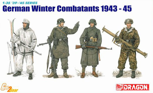 1/35 二战德国步兵"冬季战斗1943-45年" - 点击图像关闭
