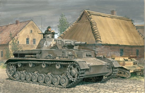 1/35 二战德国四号战车A型 - 点击图像关闭