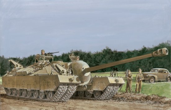 1/35 二战美国 T-28 超重型坦克