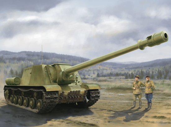 1/35 二战苏联 ISU-152-2 (BL-10) 重型坦克 - 点击图像关闭